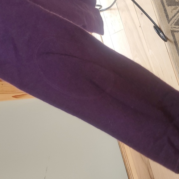 Vertical Designs 100% Wool & Cashmere Purple Women's Sz. XL Sweater - Picture 6 of 11